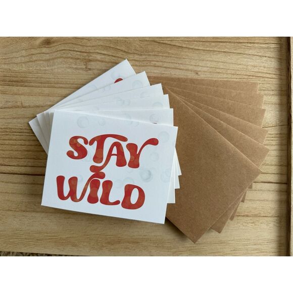 Greeting Cards Blank Cards for Friends Encouragement Boho Gift Handmade Gift Art - Picture 1 of 3